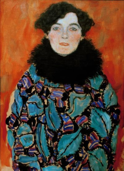 Portrait of Johanna Staude by Gustav Klimt